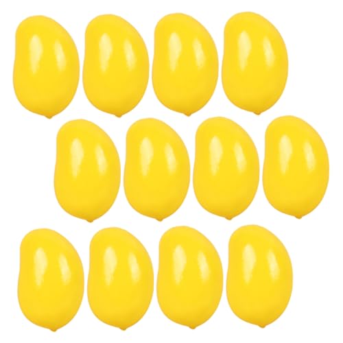 CHICAMPERA 30stücke Miniatur Künstliche Früchte Realistische Deko Obst Modelle Für Puppenhaus Markt Und Wohnung Hochwertige Mangos Für Kreative Wohnaccessoires Und Veranstaltungen von CHICAMPERA
