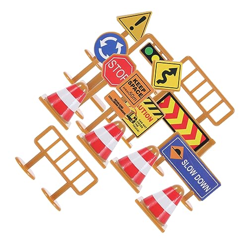 CHICAMPERA 30Stücke Teiliges Mini Verkehrszeichen und Verkehrskegel für Lernspielzeug Verkehrssicherheit und Kreativität für Rollenspiele und zu Besonderen CHICAMPERA 30Stücke Teiliges Mini Verkehrszeichen und Verkehrskegel für Lernspielzeug Verkehrssicherheit und Kreativität für Rollenspiele und zu Besonderen von CHICAMPERA