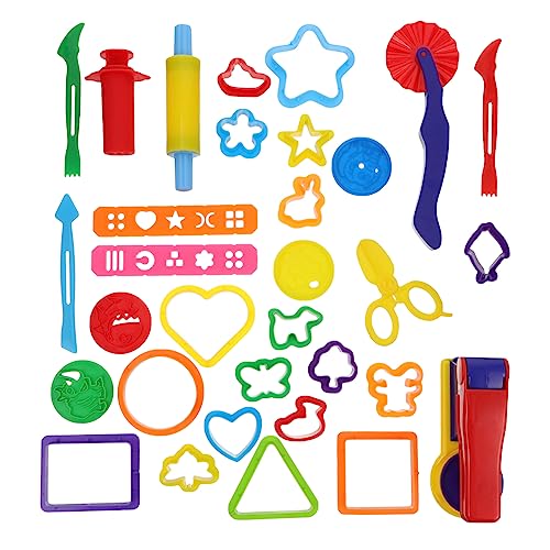 CHICAMPERA 32Stücke Plastilin mit DIY Knetwerkzeug für Einschließlich Ausstechformen Verschiedenen Formen für Kreatives Basteln und Frühkindliche Bildung Einfach CHICAMPERA 32Stücke Plastilin mit DIY Knetwerkzeug für Einschließlich Ausstechformen Verschiedenen Formen für Kreatives Basteln und Frühkindliche Bildung Einfach von CHICAMPERA