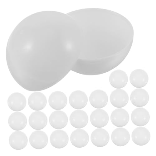 CHICAMPERA 35 Stück Teiliges Öffbare Lotteriekugeln Weiße Plastikbälle für Partyspiele Tombolas und Kunstprojekte für Veranstaltungen Feiertage und Verlosungen CHICAMPERA 35 Stück Teiliges Öffbare Lotteriekugeln Weiße Plastikbälle für Partyspiele Tombolas und Kunstprojekte für Veranstaltungen Feiertage und Verlosungen von CHICAMPERA