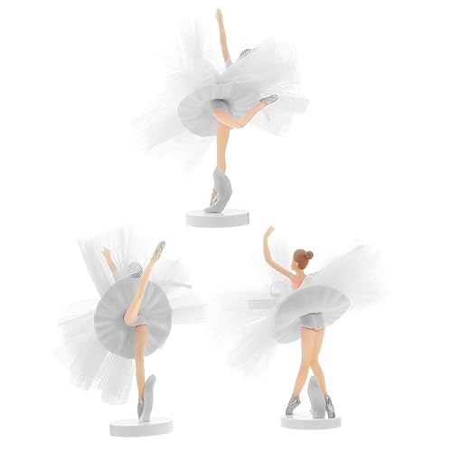 CHICAMPERA 3Sätze Ballerina Cupcake Toppers Geburtstagstortendekoration Mit Tüll Für Mädchen Elegante Ballerina Figuren Für Kuchen Für Kindergeburtstagsfeiern CHICAMPERA 3Sätze Ballerina Cupcake Toppers Geburtstagstortendekoration Mit Tüll Für Mädchen Elegante Ballerina Figuren Für Kuchen Für Kindergeburtstagsfeiern von CHICAMPERA