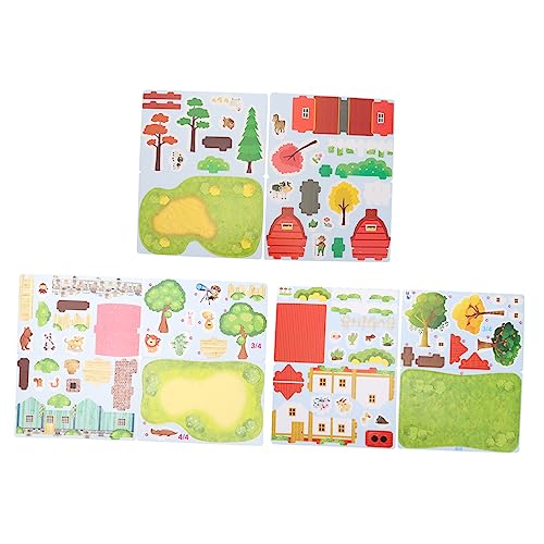 CHICAMPERA 3Sätze Puzzle für Lernspielzeug mit Cartoon Motiven Teiliges Fördert Kreativität und Geschicklichkeit für Jahre Villa CHICAMPERA 3Sätze Puzzle für Lernspielzeug mit Cartoon Motiven Teiliges Fördert Kreativität und Geschicklichkeit für Jahre Villa von CHICAMPERA