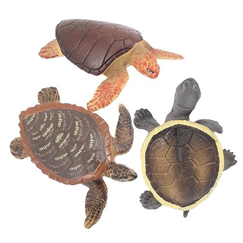 CHICAMPERA 3Stücke Teiliges Schildkröten Spielzeugset Realistische Schildkrötenfiguren aus Hochwertigem Material Dekorativ für Zuhause für Freunde und Familie CHICAMPERA 3Stücke Teiliges Schildkröten Spielzeugset Realistische Schildkrötenfiguren aus Hochwertigem Material Dekorativ für Zuhause für Freunde und Familie von CHICAMPERA