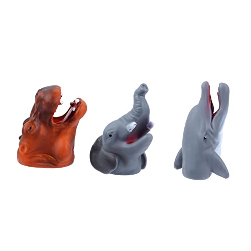 CHICAMPERA 3Stücke Tier Fingerpuppen Weiche Wildtier Spielzeuge Für Fingerpuppen Für Puppenspiele Elefant Und Nilpferd Kinderspielzeug CHICAMPERA 3Stücke Tier Fingerpuppen Weiche Wildtier Spielzeuge Für Fingerpuppen Für Puppenspiele Elefant Und Nilpferd Kinderspielzeug von CHICAMPERA