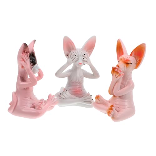 CHICAMPERA 3pcs Lustige Gartenkatze Skulpturen Katue Statue Katze Fitness Figuren Süßes Katzenfiguren Dekoration Für Yoga Room Office Desk Wohnzimmer Wohnzimmer Dekoration CHICAMPERA 3pcs Lustige Gartenkatze Skulpturen Katue Statue Katze Fitness Figuren Süßes Katzenfiguren Dekoration Für Yoga Room Office Desk Wohnzimmer Wohnzimmer Dekoration von CHICAMPERA