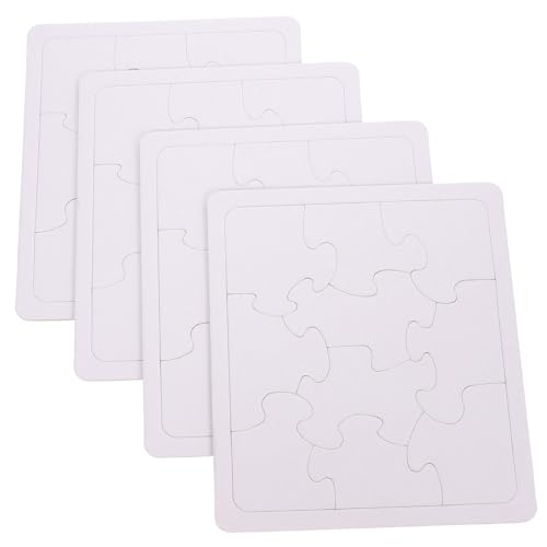 CHICAMPERA 4 Blätter Blanko Puzzle Bastelpuzzle für DIY Graffiti Puzzles zum Ausmalen für Schule und Zuhause Leicht und Tragbar aus Stabilen Materialien Gefertigt CHICAMPERA 4 Blätter Blanko Puzzle Bastelpuzzle für DIY Graffiti Puzzles zum Ausmalen für Schule und Zuhause Leicht und Tragbar aus Stabilen Materialien Gefertigt von CHICAMPERA