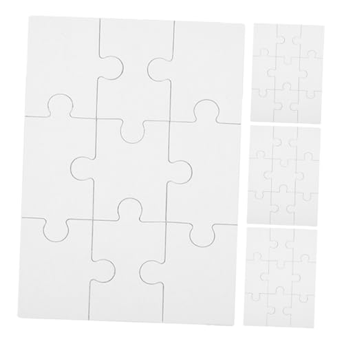 CHICAMPERA 4 Blätter Leeres Holz Puzzle zum Sublimieren Teiliges Teile für DIY Kunsthandwerk für Kreative Designs und Familienaktivitäten CHICAMPERA 4 Blätter Leeres Holz Puzzle zum Sublimieren Teiliges Teile für DIY Kunsthandwerk für Kreative Designs und Familienaktivitäten von CHICAMPERA
