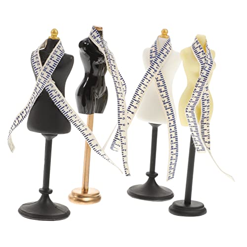 CHICAMPERA 4 Sätze Mini -Modell -Lineal -Kombination Herrscher Kleiderformen zum Nähen Puppenhaus-Miniaturen Mini-Sachen für Puppen Mannequin Stand Miniaturkleiderform Miniatur-Nähpuppe Harz CHICAMPERA 4 Sätze Mini -Modell -Lineal -Kombination Herrscher Kleiderformen zum Nähen Puppenhaus-Miniaturen Mini-Sachen für Puppen Mannequin Stand Miniaturkleiderform Miniatur-Nähpuppe Harz von CHICAMPERA