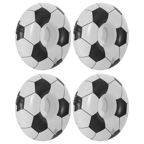 CHICAMPERA 4 Stück Aufblasbarer Fußball Getränkehalter Set PVC Schwimmende Trinkbecherhalter für Strandpartys Poolfeiern und Kindergeburtstage Stabil und Leicht zu Verwenden Wiederverwendbar CHICAMPERA 4 Stück Aufblasbarer Fußball Getränkehalter Set PVC Schwimmende Trinkbecherhalter für Strandpartys Poolfeiern und Kindergeburtstage Stabil und Leicht zu Verwenden Wiederverwendbar von CHICAMPERA