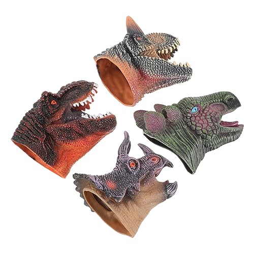 CHICAMPERA 4 Stück Dinosaurier-handpuppe Handpuppen Rollenspiel Handpuppe Handpuppen Für Geschichte Sprechende Handpuppe Kinderhandspielzeug Handpuppe Für Tierpuppen Vinyl CHICAMPERA 4 Stück Dinosaurier-handpuppe Handpuppen Rollenspiel Handpuppe Handpuppen Für Geschichte Sprechende Handpuppe Kinderhandspielzeug Handpuppe Für Tierpuppen Vinyl von CHICAMPERA