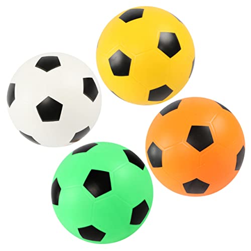 CHICAMPERA 4 Stück Fußball Aufblasbare Fußball Training Props Softbälle Weiß Gelb Orange und Grün für Drinnen und Draußen für Eltern Junge Mädchen Aktivitäten CHICAMPERA 4 Stück Fußball Aufblasbare Fußball Training Props Softbälle Weiß Gelb Orange und Grün für Drinnen und Draußen für Eltern Junge Mädchen Aktivitäten von CHICAMPERA