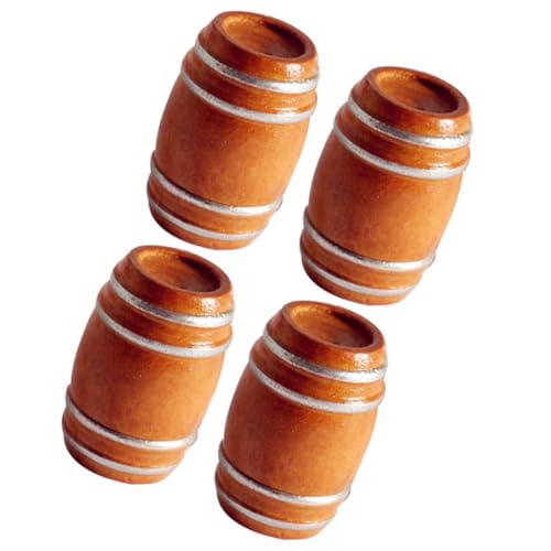 CHICAMPERA 4 Stück Mini -Bierfassmodell Barzubehör für die heimische Kneipe Puppenhauszubehör Miniatur deko Mini -Figur Mini-Fässer Mini Hausfass kleines Hausfass Mini-Dinge Buche CHICAMPERA 4 Stück Mini -Bierfassmodell Barzubehör für die heimische Kneipe Puppenhauszubehör Miniatur deko Mini -Figur Mini-Fässer Mini Hausfass kleines Hausfass Mini-Dinge Buche von CHICAMPERA
