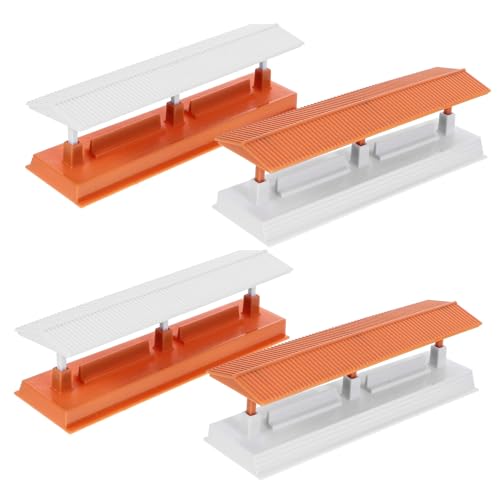 CHICAMPERA 4 Stück Modell eines Bahnsteigs Puppenhauszubehör Miniatur-Zubehör Dekorationen für Mädchen Miniaturen Puppenhausbauzubehör Puppenhaus-Ornament Miniaturmodell Abs Zufällige Farbe CHICAMPERA 4 Stück Modell eines Bahnsteigs Puppenhauszubehör Miniatur-Zubehör Dekorationen für Mädchen Miniaturen Puppenhausbauzubehör Puppenhaus-Ornament Miniaturmodell Abs Zufällige Farbe von CHICAMPERA