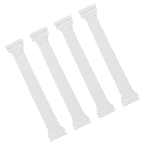 CHICAMPERA 4 Stück Römische Säulen-kuchenstütze Inhaber Halter Zahlen Hochzeit Tortenständer Dekoration Unterstützt Alte Römische Säulen Griechische Säule Kleiner Kuchenstand Plastik Weiß CHICAMPERA 4 Stück Römische Säulen-kuchenstütze Inhaber Halter Zahlen Hochzeit Tortenständer Dekoration Unterstützt Alte Römische Säulen Griechische Säule Kleiner Kuchenstand Plastik Weiß von CHICAMPERA