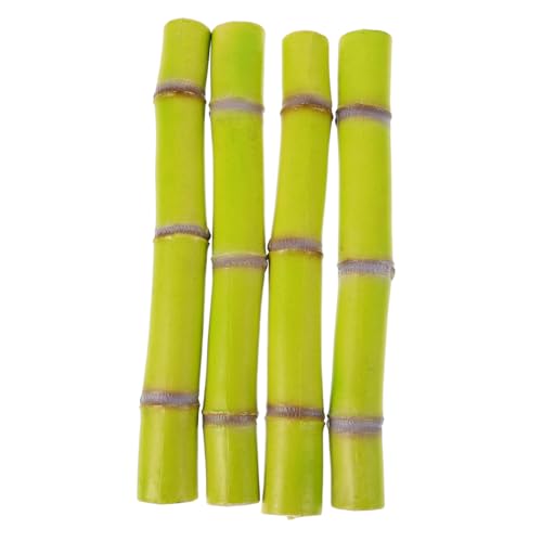 CHICAMPERA 4 Stück Simuliertes Zuckerrohrmodell Pflanzenpfähle Aus Bambus Großer Bambus Bambuspfähle Dandiya-Sticks Für Garba Rohrzucker Zuckerrohr-Sticks Bambusstöcke Plastik Light Green CHICAMPERA 4 Stück Simuliertes Zuckerrohrmodell Pflanzenpfähle Aus Bambus Großer Bambus Bambuspfähle Dandiya-Sticks Für Garba Rohrzucker Zuckerrohr-Sticks Bambusstöcke Plastik Light Green von CHICAMPERA
