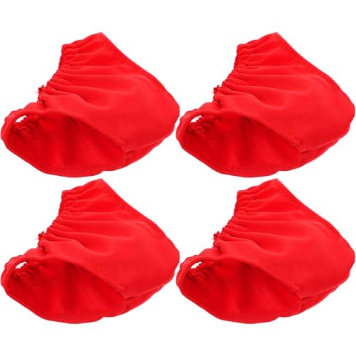 CHICAMPERA 4 Stück Teiliges Puppenunterwäsche Puppenunterhosen aus Weichem Material Verstellbar Passend für Puppen Zubehör für Puppenkleidung und DIY Spielspaß von CHICAMPERA