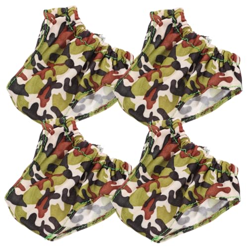 CHICAMPERA 4 Stück Teiliges Puppenunterwäsche für Puppen Militärgrüne Unterhosen Wiederverwendbar Elastischer Bund Zubehör für Puppenoutfits Perfektes für DIY Projekte CHICAMPERA 4 Stück Teiliges Puppenunterwäsche für Puppen Militärgrüne Unterhosen Wiederverwendbar Elastischer Bund Zubehör für Puppenoutfits Perfektes für DIY Projekte von CHICAMPERA