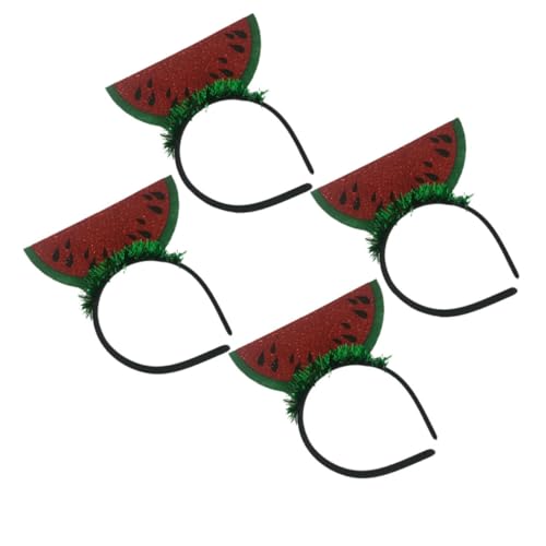 CHICAMPERA 4 Stück Wassermelonen Haarreifen Party Zubehör Leichtes Stylisches Haarschmuck für Festlichkeiten Fotoshootings und Kostüm Partys Grün Dekorative Kopfbedeckung CHICAMPERA 4 Stück Wassermelonen Haarreifen Party Zubehör Leichtes Stylisches Haarschmuck für Festlichkeiten Fotoshootings und Kostüm Partys Grün Dekorative Kopfbedeckung von CHICAMPERA
