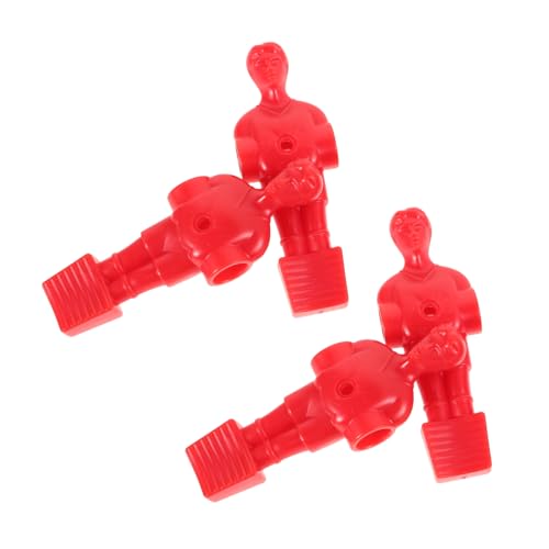 CHICAMPERA 4 Stück Zubehör Für Tischfußball Kleine Fußballspieler Kickerfigur Fußballfiguren Miniatur -Foosball -Figuren Mini-fußballer-Statue Teile Für Tischfußball Die Hüften Rot CHICAMPERA 4 Stück Zubehör Für Tischfußball Kleine Fußballspieler Kickerfigur Fußballfiguren Miniatur -Foosball -Figuren Mini-fußballer-Statue Teile Für Tischfußball Die Hüften Rot von CHICAMPERA