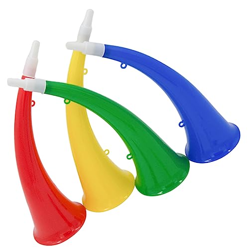 CHICAMPERA 4 Stücke Horn Trompete Musik Trompete 'Spiel Jubeln Ox Horn Trompete Modelle Spiel Trompete Trompeten Trompete Kunststoff CHICAMPERA 4 Stücke Horn Trompete Musik Trompete 'Spiel Jubeln Ox Horn Trompete Modelle Spiel Trompete Trompeten Trompete Kunststoff von CHICAMPERA