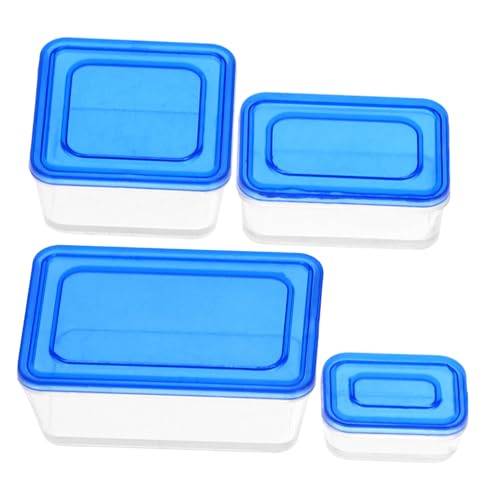 CHICAMPERA 4 Teilige Boxen Simuliertes Zubehör Miniatur Lunchbox Puppenhaus Miniatur Lunchboxen Puppenhaus Lunchboxen Miniaturmöbel Kleine Vorratsbehälter Für Lebensmittel Blaues Abs CHICAMPERA 4 Teilige Boxen Simuliertes Zubehör Miniatur Lunchbox Puppenhaus Miniatur Lunchboxen Puppenhaus Lunchboxen Miniaturmöbel Kleine Vorratsbehälter Für Lebensmittel Blaues Abs von CHICAMPERA