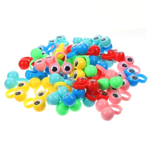 CHICAMPERA 48 Stück Big Eye Ring Toy Augen Farbe Googeln Party Googly Augapfel Ringe Auge Fingerpuppen Fingerring Fingerpuppen Fingerringspielzeug Plastik CHICAMPERA 48 Stück Big Eye Ring Toy Augen Farbe Googeln Party Googly Augapfel Ringe Auge Fingerpuppen Fingerring Fingerpuppen Fingerringspielzeug Plastik von CHICAMPERA