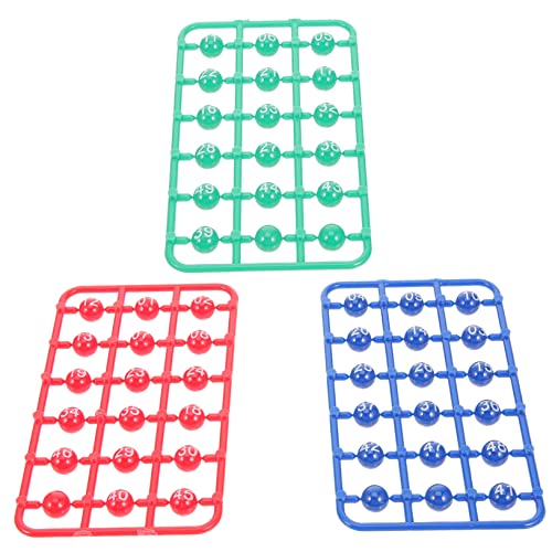 CHICAMPERA 49stücke Teiliges Bunte Bingo Und Tombola-bälle Mit Klaren Zahlen Für Raffle-Spiele Für Partys Und Feiertagsveranstaltungen CHICAMPERA 49stücke Teiliges Bunte Bingo Und Tombola-bälle Mit Klaren Zahlen Für Raffle-Spiele Für Partys Und Feiertagsveranstaltungen von CHICAMPERA