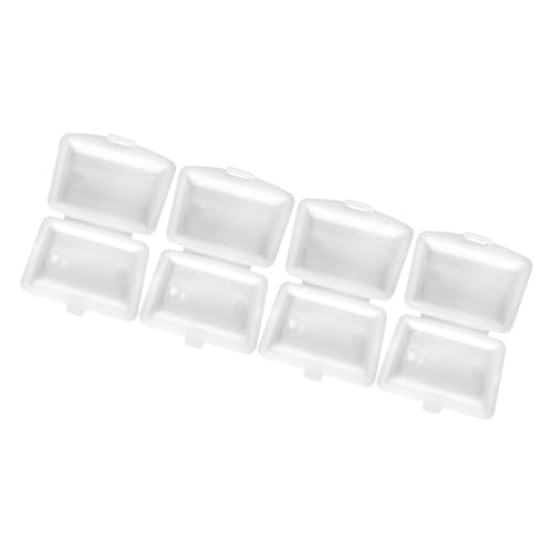 CHICAMPERA 4Er-Packung Mini -Lunchbox -Modell Essen Puppe Lunch-Box spielzeuge Miniatur-Küchendekoration für Lebensmittel Mini-Simulationsspielzeug für die Küche Miniatur -Dinge Plastik Weiß CHICAMPERA 4Er-Packung Mini -Lunchbox -Modell Essen Puppe Lunch-Box spielzeuge Miniatur-Küchendekoration für Lebensmittel Mini-Simulationsspielzeug für die Küche Miniatur -Dinge Plastik Weiß von CHICAMPERA