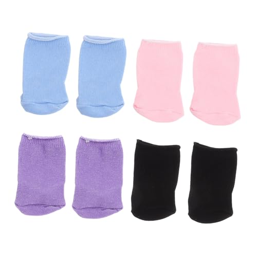 CHICAMPERA 4Paare Puppen Socken DIY Requisiten für Puppenoutfits Kurze Socken Farben Kreative Puppenkleidung Ergänzung für Fantasievolles und CHICAMPERA 4Paare Puppen Socken DIY Requisiten für Puppenoutfits Kurze Socken Farben Kreative Puppenkleidung Ergänzung für Fantasievolles und von CHICAMPERA