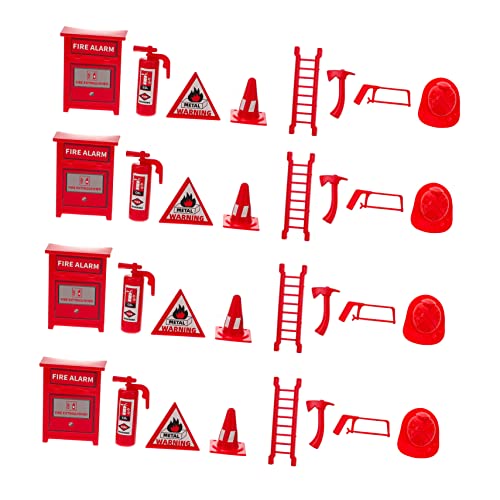 CHICAMPERA 4sätze Mini Feuerwehr Spielzeug Mit Feuerlöscher Und Leiter Für Junge Mädchen Teiliges Lehrmodell Für Brandschutz Und Kreative Spielideen CHICAMPERA 4sätze Mini Feuerwehr Spielzeug Mit Feuerlöscher Und Leiter Für Junge Mädchen Teiliges Lehrmodell Für Brandschutz Und Kreative Spielideen von CHICAMPERA