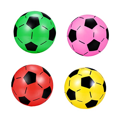 CHICAMPERA 4Stücke Aufblasbare Kinderfußbälle Bunte Fußballspielzeuge für Garten und Pool für Sport und Spiel Fördert die Bewegungsfreude als für Jungen CHICAMPERA 4Stücke Aufblasbare Kinderfußbälle Bunte Fußballspielzeuge für Garten und Pool für Sport und Spiel Fördert die Bewegungsfreude als für Jungen von CHICAMPERA