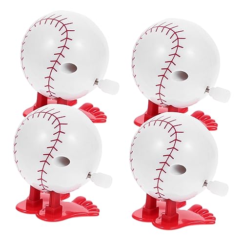 CHICAMPERA 4Stücke Aufziehspielzeug Hüpfball Lustige Party Spielzeuge Mechanisches Springball Für Hochwertige Bälle Für Indoor Und Outdoor Aktivitäten von CHICAMPERA
