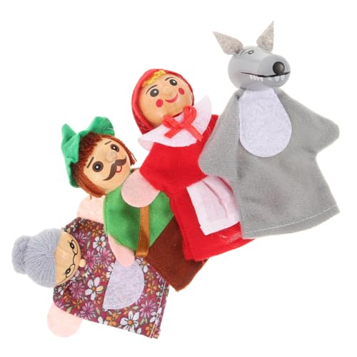 CHICAMPERA 4Stücke Fingerpuppen aus Teile Niedliche Tier Fingerpuppen für Interaktive Geschichten und Kreative für Geburtstagsfeiern CHICAMPERA 4Stücke Fingerpuppen aus Teile Niedliche Tier Fingerpuppen für Interaktive Geschichten und Kreative für Geburtstagsfeiern von CHICAMPERA
