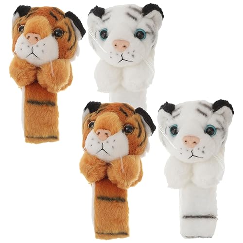 CHICAMPERA 4Stücke Slap Armbänder für Tiger Design Weiche und Sichere Klapparmbänder für Partys und Dekorationen Kompakt und Leicht CHICAMPERA 4Stücke Slap Armbänder für Tiger Design Weiche und Sichere Klapparmbänder für Partys und Dekorationen Kompakt und Leicht von CHICAMPERA