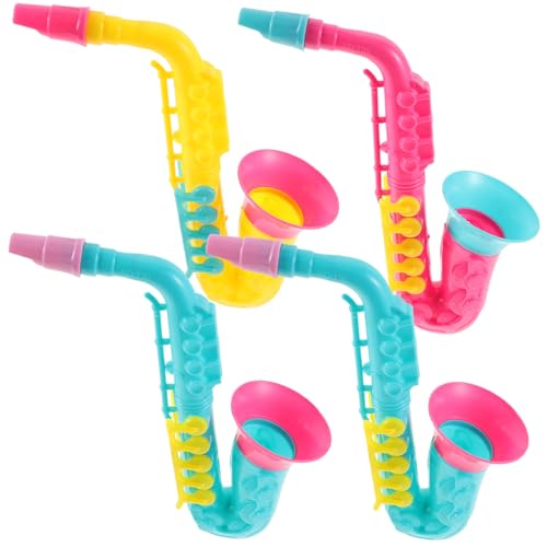 CHICAMPERA 4Stücke Teiliges Saxophon aus Blasinstrument für Bühnenaufführungen Robustes und Kreatives Lernspielzeug für Fördert Fantasie und Musikverständnis CHICAMPERA 4Stücke Teiliges Saxophon aus Blasinstrument für Bühnenaufführungen Robustes und Kreatives Lernspielzeug für Fördert Fantasie und Musikverständnis von CHICAMPERA