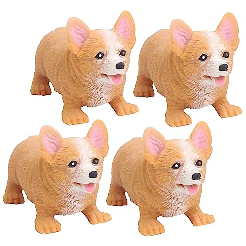 CHICAMPERA 4Stücke Teiliges Stress Dekompression Hundespielzeug Hundeform für Entspannendes Squeeze zur Stressbewältigung und Spaß für Ganze Familie CHICAMPERA 4Stücke Teiliges Stress Dekompression Hundespielzeug Hundeform für Entspannendes Squeeze zur Stressbewältigung und Spaß für Ganze Familie von CHICAMPERA