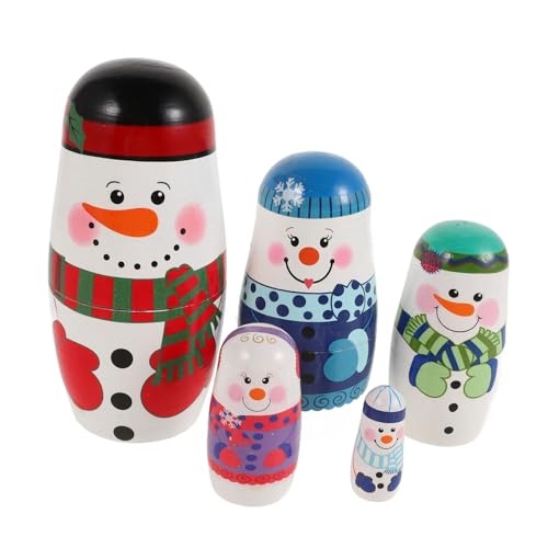 CHICAMPERA 5 Lernspielzeug für Geburtstagsgeschenk Kinderpuzzle Winter schneemann Ornament Dekoration sensorisches Kit Urlaub Kuscheltiere hölzern CHICAMPERA 5 Lernspielzeug für Geburtstagsgeschenk Kinderpuzzle Winter schneemann Ornament Dekoration sensorisches Kit Urlaub Kuscheltiere hölzern von CHICAMPERA