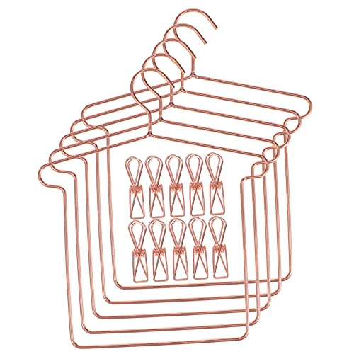 CHICAMPERA 5 Sätze Mini-Puppenaufhänger Mädchen winzig Puppenhaus Zinn Babypuppenkleidung kleiderständer kleine Aufhänger Mini-Kleiderbügel kleine Kleiderbügel Mini-Zubehör Eisen Roségold CHICAMPERA 5 Sätze Mini-Puppenaufhänger Mädchen winzig Puppenhaus Zinn Babypuppenkleidung kleiderständer kleine Aufhänger Mini-Kleiderbügel kleine Kleiderbügel Mini-Zubehör Eisen Roségold von CHICAMPERA