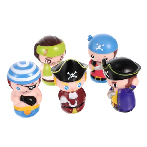 CHICAMPERA 5 Stück Cartoon-Finger-Puppe Kleinkinder Puppen Party Gefälligkeiten Zum Geschichtenerzählen Piraten-handpuppe Kleine Hände Fingerpuppe Handpuppe Vinyl CHICAMPERA 5 Stück Cartoon-Finger-Puppe Kleinkinder Puppen Party Gefälligkeiten Zum Geschichtenerzählen Piraten-handpuppe Kleine Hände Fingerpuppe Handpuppe Vinyl von CHICAMPERA