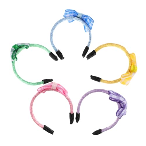 CHICAMPERA 5 Stück DIY Puppenhaus-Haar-Styling-zubehör Für Kinder, Puppen-haarreifen, Puppen-Haar-Accessoires, Mini-haarbänder, Haarreifen, Winziges Stirnband, DIY-bastelzubehör CHICAMPERA 5 Stück DIY Puppenhaus-Haar-Styling-zubehör Für Kinder, Puppen-haarreifen, Puppen-Haar-Accessoires, Mini-haarbänder, Haarreifen, Winziges Stirnband, DIY-bastelzubehör von CHICAMPERA