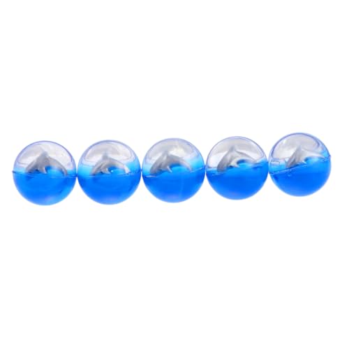 CHICAMPERA 5 Stück Pädagogisches Transparenter Ball Lernspielzeug Für Blue von CHICAMPERA