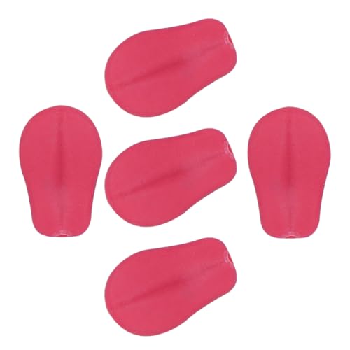 CHICAMPERA 5 Stück Puppenzungenzubehör Lange Zunge Streichquellen Katzenzunge Streich Zunge Monsterzunge Falsche Zunge Zungenspielzeug Rosy Plastik von CHICAMPERA