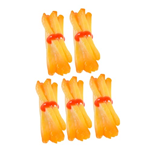 CHICAMPERA 5 Stück Simulationsmodell Für Pommes Frites Spielzeugnahrung Gefälschtes Essen Pommes-Modell Gefälschte Lebensmittelspielzeuge Realistisches Lebensmittelspielzeug PVC CHICAMPERA 5 Stück Simulationsmodell Für Pommes Frites Spielzeugnahrung Gefälschtes Essen Pommes-Modell Gefälschte Lebensmittelspielzeuge Realistisches Lebensmittelspielzeug PVC von CHICAMPERA