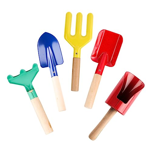 CHICAMPERA 5 Stück Teiliges Gartenwerkzeug Set für Robuste Gartenschaufel Rechen und Hacke für Gartenarbeit Strandspielzeug und Familienaktivitäten CHICAMPERA 5 Stück Teiliges Gartenwerkzeug Set für Robuste Gartenschaufel Rechen und Hacke für Gartenarbeit Strandspielzeug und Familienaktivitäten von CHICAMPERA