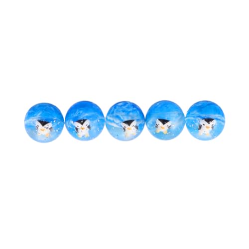 CHICAMPERA 5 Stück Transparenter Ball Blue CHICAMPERA 5 Stück Transparenter Ball Blue von CHICAMPERA