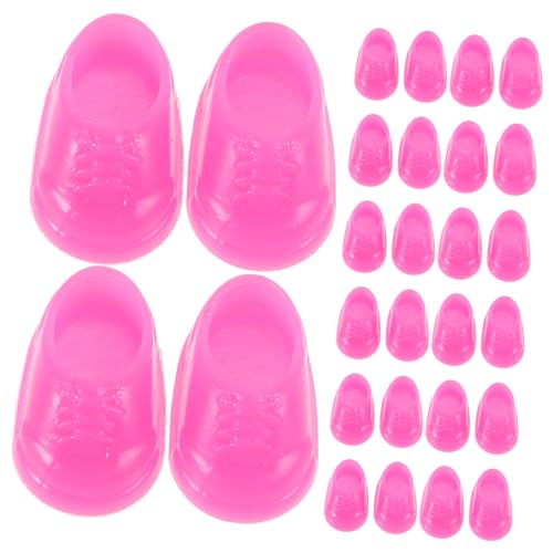 CHICAMPERA 50 Paare Kleine gelbe Entenspielzeug mit hohen Absätzen Schuhspielzeug Stiefel-Schuh-Dekoration Schuhe für Puppen Füße Puppen Plastik Rosy CHICAMPERA 50 Paare Kleine gelbe Entenspielzeug mit hohen Absätzen Schuhspielzeug Stiefel-Schuh-Dekoration Schuhe für Puppen Füße Puppen Plastik Rosy von CHICAMPERA
