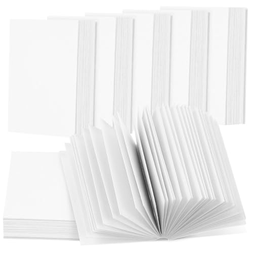 CHICAMPERA 50 Stück Miniaturbücher für Puppenhaus Blanke Notizbücher Kleine Notizblöcke für Miniatur Dekoration für Puppenhaus Zubehör und Kreative Bastelprojekte von CHICAMPERA