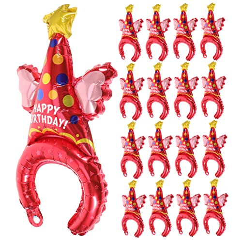 CHICAMPERA 50 Stück Party Gefälligkeiten aufblasbare Stirnbänder Haarschmuck für Geburtstagsparty luftballons Stirnband zum Geburtstag Cartoon aufblasbares Stirnband rot CHICAMPERA 50 Stück Party Gefälligkeiten aufblasbare Stirnbänder Haarschmuck für Geburtstagsparty luftballons Stirnband zum Geburtstag Cartoon aufblasbares Stirnband rot von CHICAMPERA