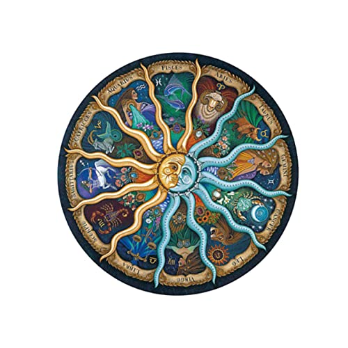CHICAMPERA 500Stücke Rundes Papierpuzzle Teile Bildungsrätsel für und Farbenfrohes Design Langlebig und Präzise Geschnitten für Puzzleliebhaber CHICAMPERA 500Stücke Rundes Papierpuzzle Teile Bildungsrätsel für und Farbenfrohes Design Langlebig und Präzise Geschnitten für Puzzleliebhaber von CHICAMPERA