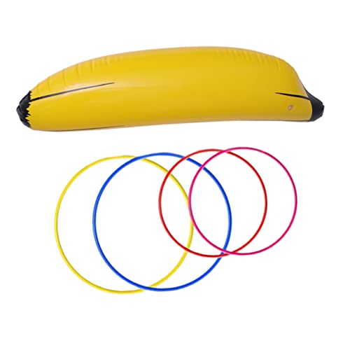 CHICAMPERA 5Stücke Aufblasbares Obstspielzeug Verdickte PVC Bananenring Wurfspielzeuge für Banane und Ringen Sicher und Unterhaltsam für Drinnen und Draußen CHICAMPERA 5Stücke Aufblasbares Obstspielzeug Verdickte PVC Bananenring Wurfspielzeuge für Banane und Ringen Sicher und Unterhaltsam für Drinnen und Draußen von CHICAMPERA